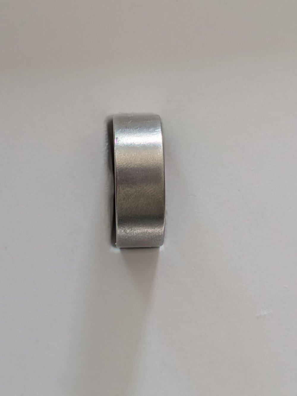 Ultrahuman Ring Air Size 7 Raw Titanium Finish